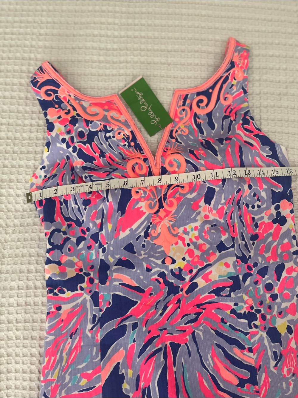 NWT Lilly Pulitzer LYSSA SHIFT Dress in SHRIMPLY CHIC Size 2 $198 - Picture 7 of 13